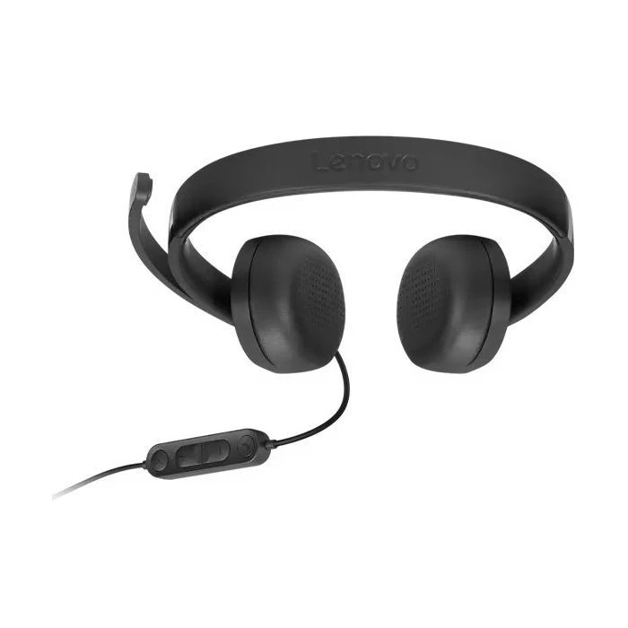Наушники Lenovo USB-A Wired Stereo Headset Gen 2 Black (4XD1P83425) (UA)