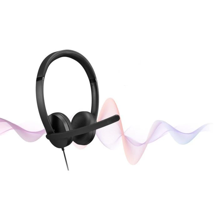 Наушники Lenovo USB-A Wired Stereo Headset Gen 2 Black (4XD1P83425) (UA)