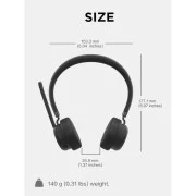 Навушники Lenovo Wireless VoIP Headset (Teams) Black (4XD1M80020) (UA)