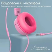 Наушники Promate Jewel Bubblegum (jewel.bubblegum) (UA)