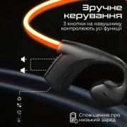Навушники Promate RippleGlow Black (rippleglow.black) (UA)