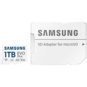 Samsung 1TB microSDXC Class UHS-I U3 V30 A2 EVO Plus + SD Adapter (MB-MC1T0SA/EU) (UA)