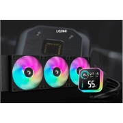 Система рідинного охолодження Deepcool LQ360 Black (R-LQ360-BKLSMW-G-1) (UA)