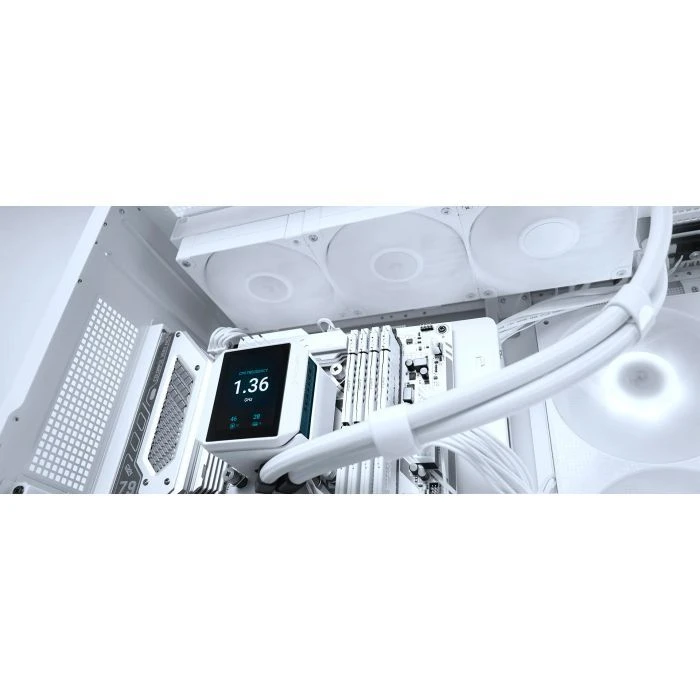 Система рідинного охолодження Deepcool Mystique 360 White (R-LX360-WHDSNMP-G-1) (UA)
