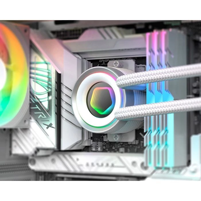 Система рідинного охолодження ID-Cooling FX360 INF White (FX360 INF WHITE) (UA) ; Сокет: 1851, AM5, 1700, 1200, AM4, 1151, 1150, 1155,