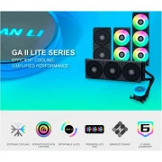 Система рідинного охолодження Lian Li GA II Lite 360R, Black (G89.GA2L36RB.00) (UA)