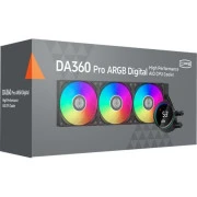 Система рідинного охолодження PcCooler DA360 Pro ARGB Digital BK (UA)