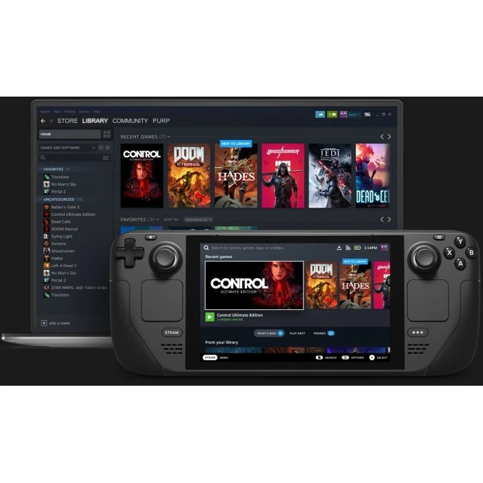 Steam-Valve Deck 512GB OLED (1020_512) (UA) ; Платформа: Steam Deck; Процесор: AMD Zen