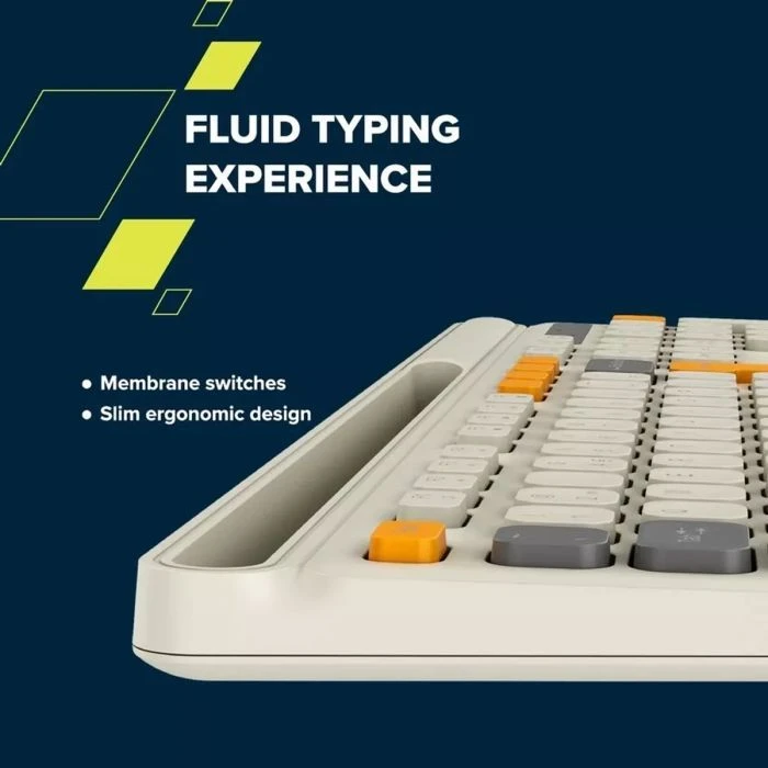 Canyon HKB-W03 Wireless UA Beige (CNS-HKBW03BG) (UA)