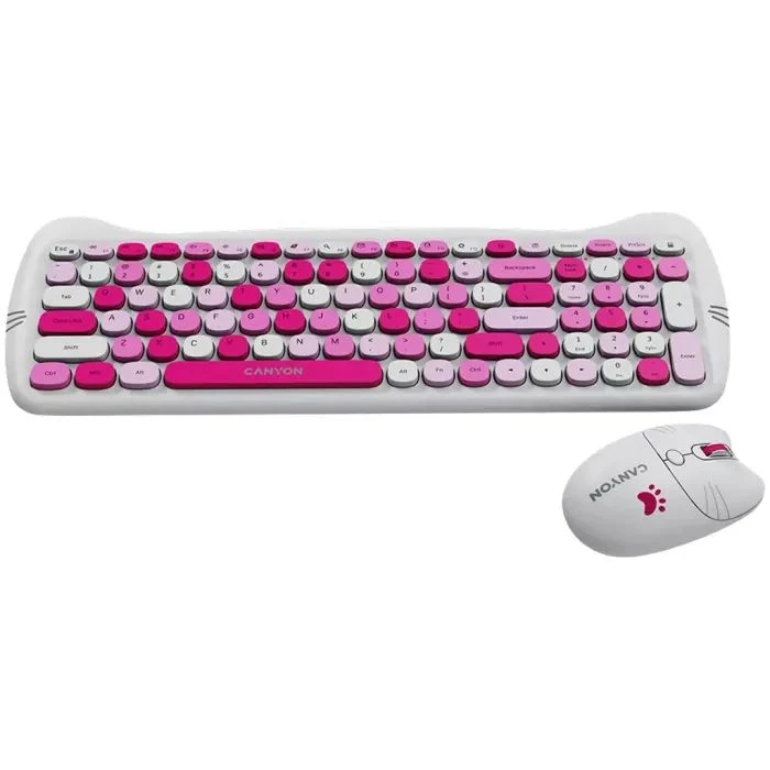 Canyon HSET-W6 Kitty Edition Wireless UA Pink (CNS-HSETW6PK) (UA)