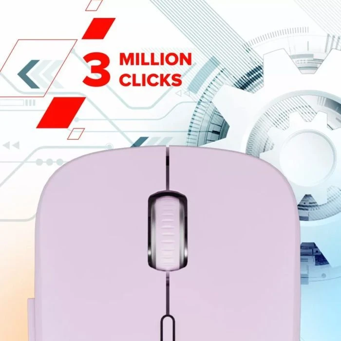 Canyon MW-12 Wireless/Bluetooth Pink (CNS-CMSW12P) (UA) ; Назначение: для ноутбука;