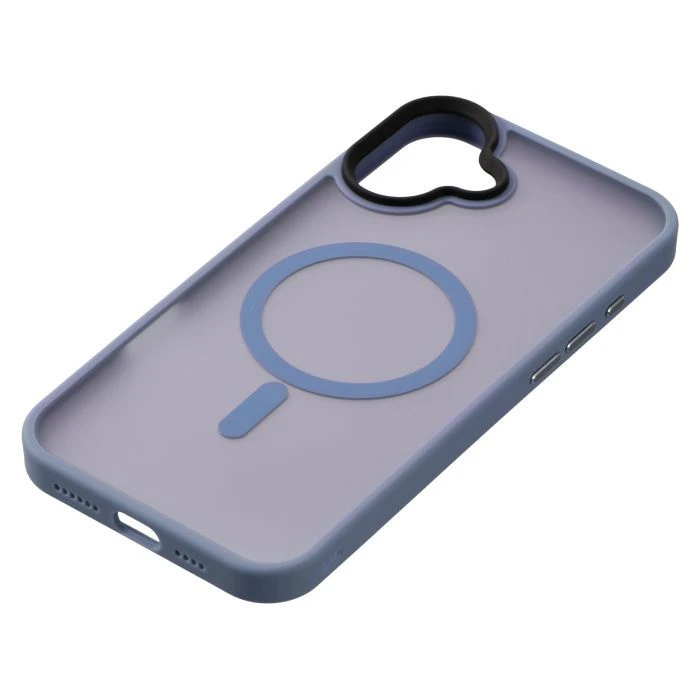 Чохол для мобільного телефону 2E iPhone 16 Plus Soft Touch MagSafe Cover світло-синій (2E-IPH-16PL-OCLS-LB) (UA) ; з моделями: Apple iPhone 16 Plus;