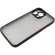 Чехол для мобильного телефона Dengos Matte iPhone 15 Pro Max (black) (DG-TPU-MATT-133) (UA)