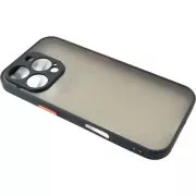 Чохол для мобільного телефону Dengos Matte iPhone 16 Pro Max (black) (DG-TPU-MATT-151) (UA)
