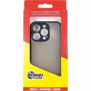 Чохол для мобільного телефону Dengos Matte iPhone 16 Pro Max (black) (DG-TPU-MATT-151) (UA)
