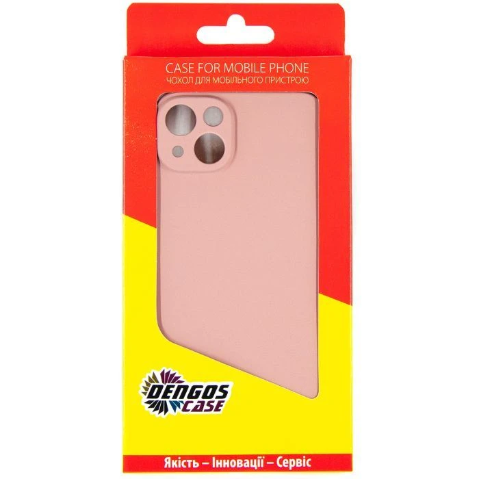 Чохол для мобільного телефону Dengos Soft iPhone 14 Plus (pink) (DG-TPU-SOFT-12) (UA)
