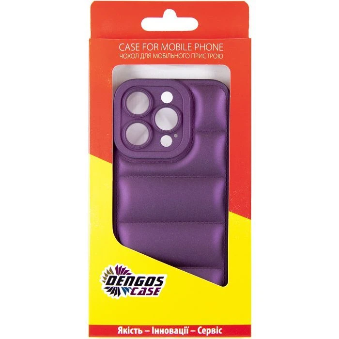 Чехол для мобильного телефона Dengos Soft iPhone 14 Pro (purple) (DG-TPU-SOFT-43) (UA) ; с моделями: Apple iPhone 14 Pro;