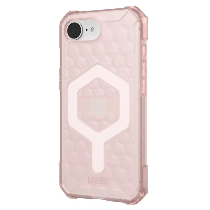 Чехол для мобильного телефона UAG iPhone 16E (4th Gen, 2025), Essential Armor MagSafe, Rose (114496114C4C) (UA) ; с моделями: Apple iPhone 16e;