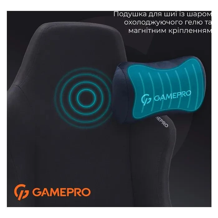 GamePro FGC750B Size L Fabric Black (FGC750B) (UA)