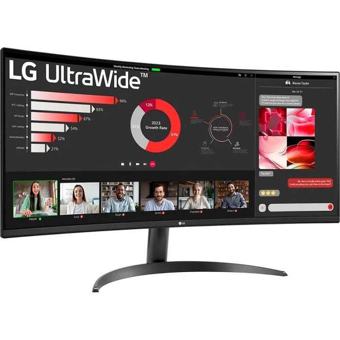 LG 34WR50QK-B (UA) ; Діагональ дисплея: 34; Тип