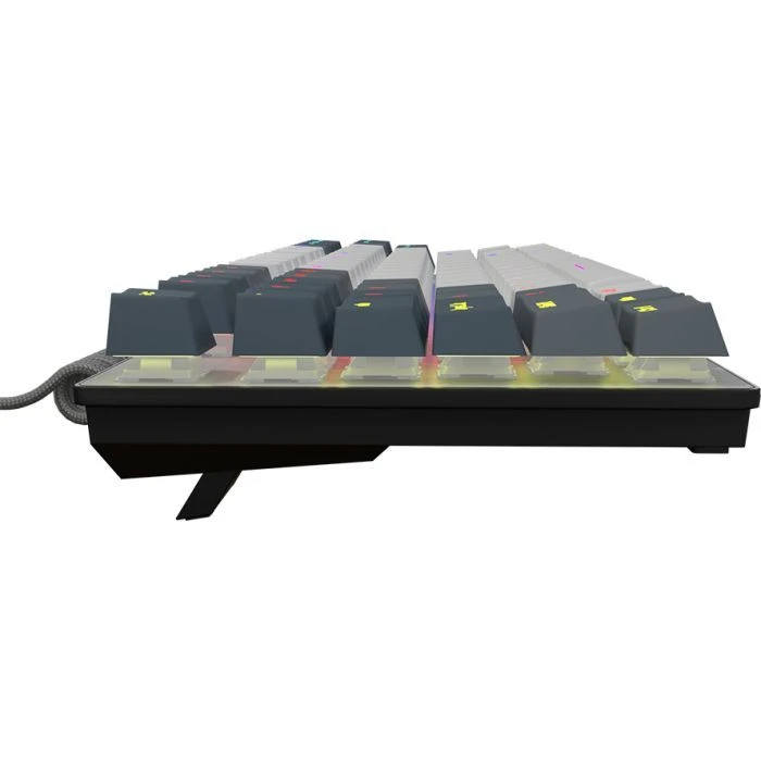 Lorgar Azar 514TKL RGB Mechanical USB UA White/Grey (LRG-GK514TKL-WH-UA) (UA)