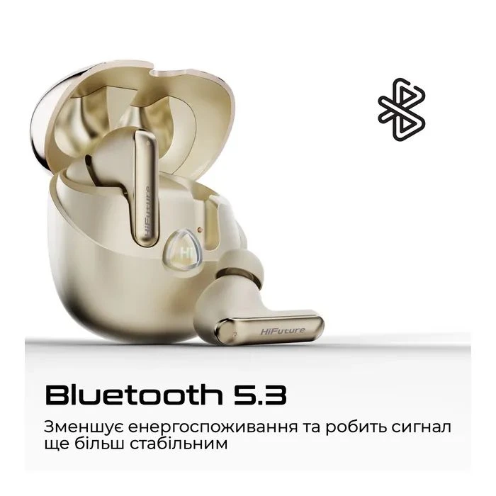 Навушники HiFuture SonicAir Champagne (sonicair.champagne) (UA) ; Призначення: для телефону, для