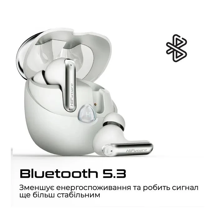 Навушники HiFuture SonicAir White (sonicair.white) (UA) ; Призначення: для телефону, для