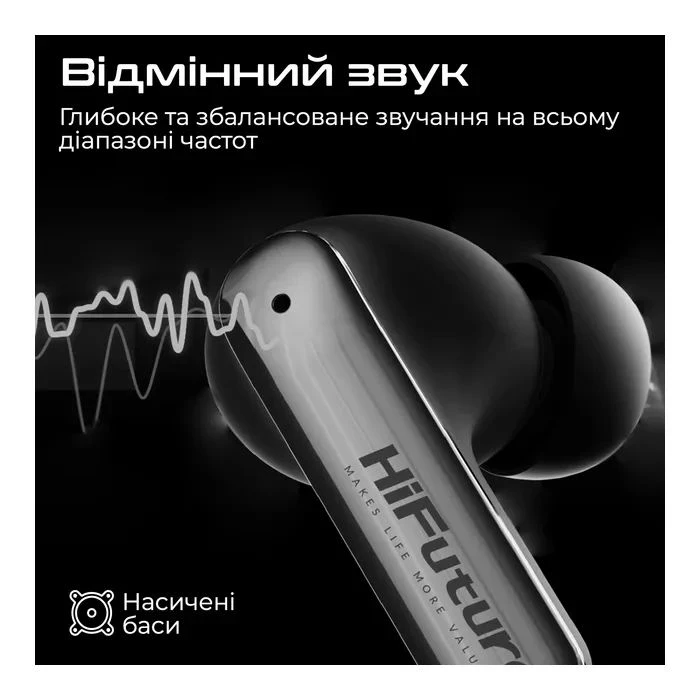 Навушники HiFuture SonicAir White (sonicair.white) (UA)