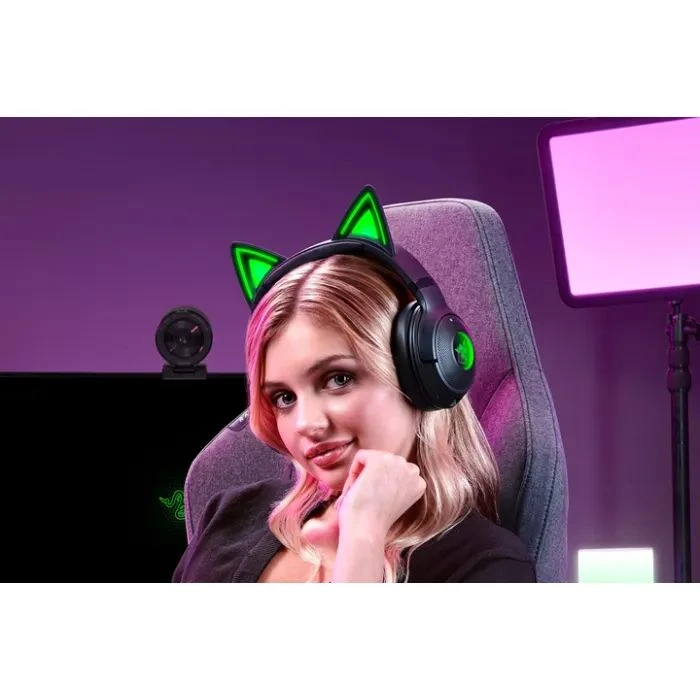 Навушники Razer Kraken Kitty V2 Bluetooth Black (RZ04-04860500-R3M1) (UA) ; Призначення: для телефону, для