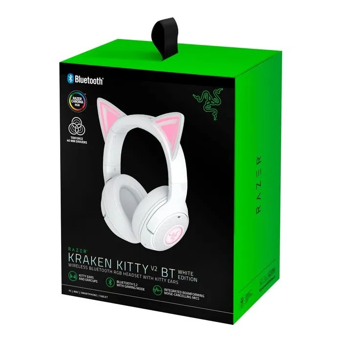 Наушники Razer Kraken Kitty V2 Bluetooth White (RZ04-04860600-R3M1) (UA)