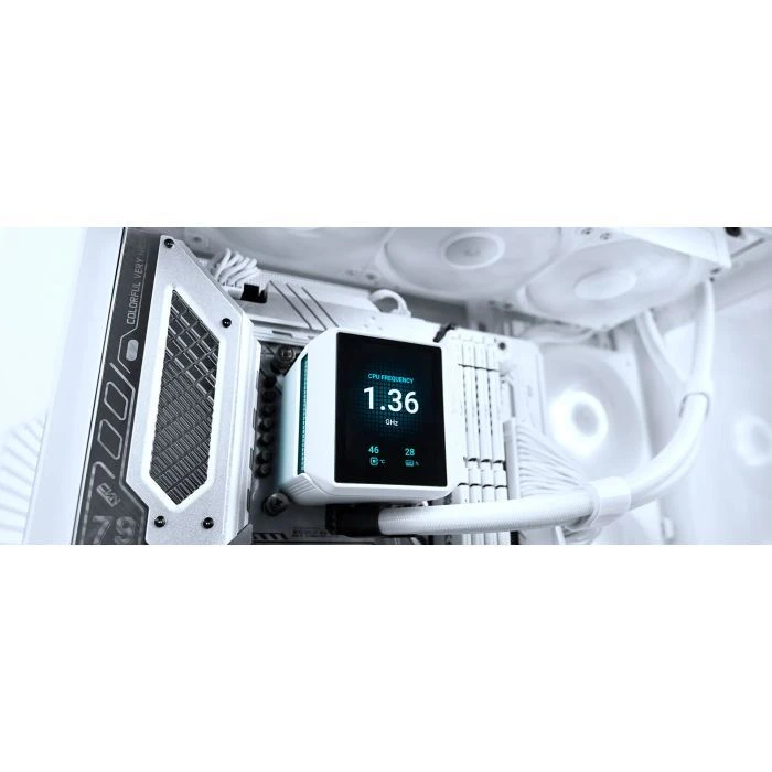 Система жидкостного охлаждения Deepcool Mystique 360 White (R-LX360-WHDSNMP-G-1) (UA)
