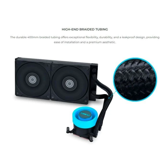 Система рідинного охолодження Lian Li GA II Lite 360P, Black (G89.GA2L36PB.00) (UA)