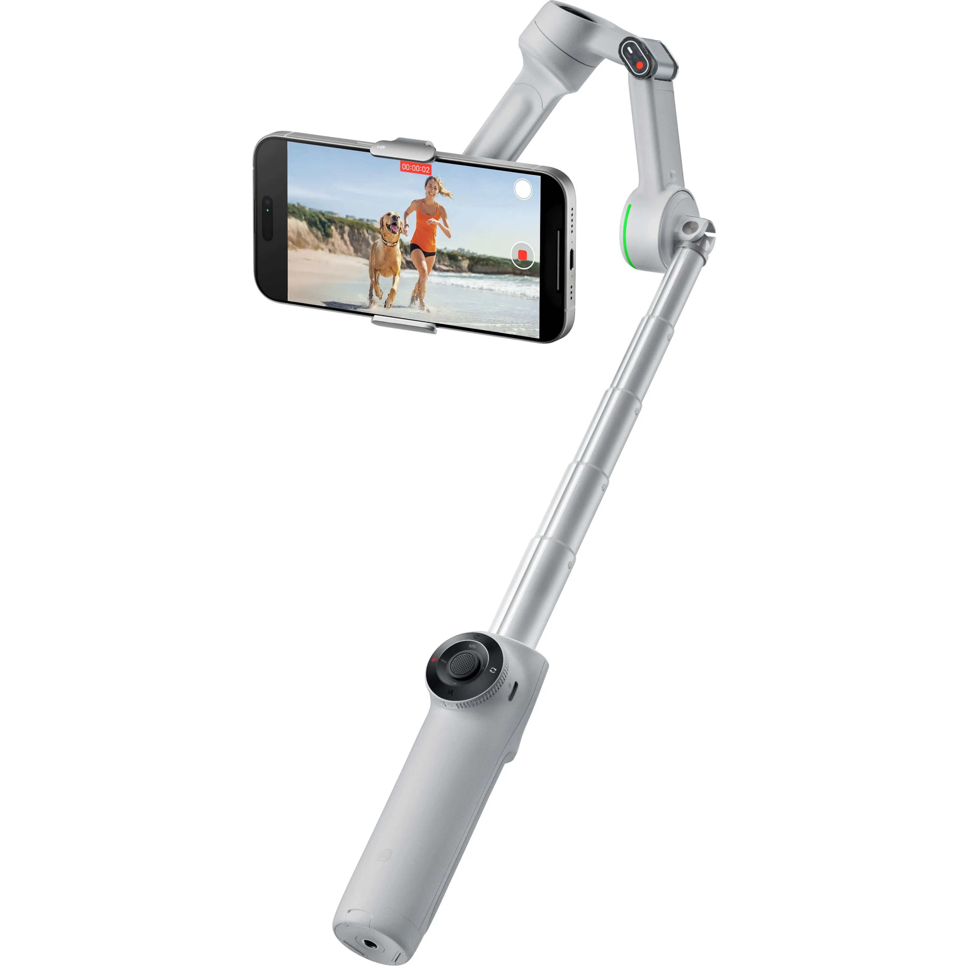 Монопод-стабілізатор Insta360 Flow 2 Pro Creator Bundle Stone Gray