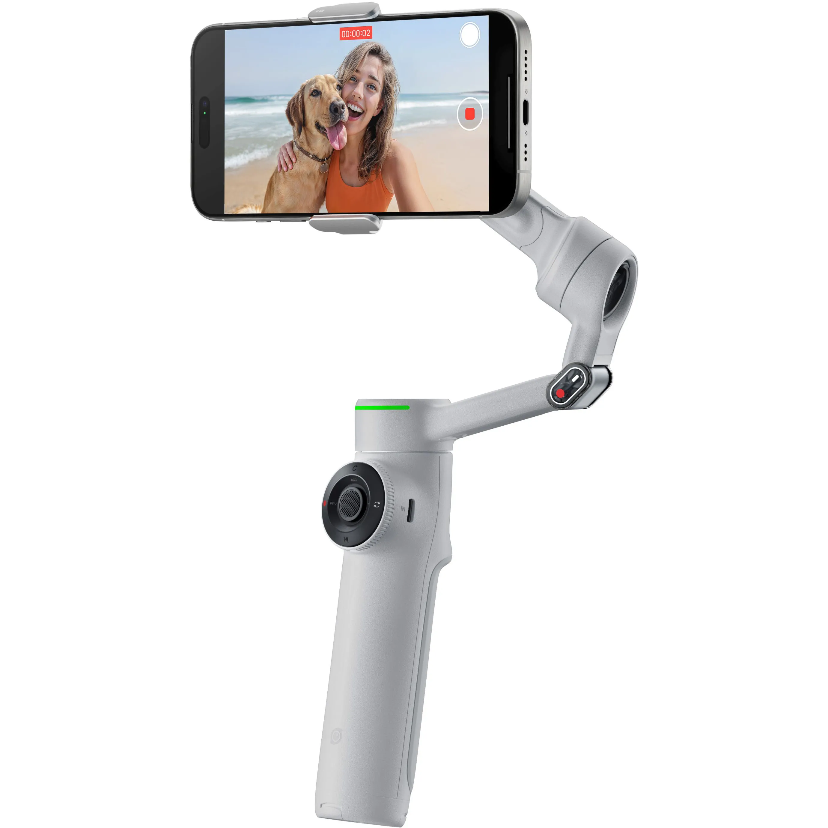 Монопод-стабілізатор Insta360 Flow 2 Pro Creator Bundle Stone Gray