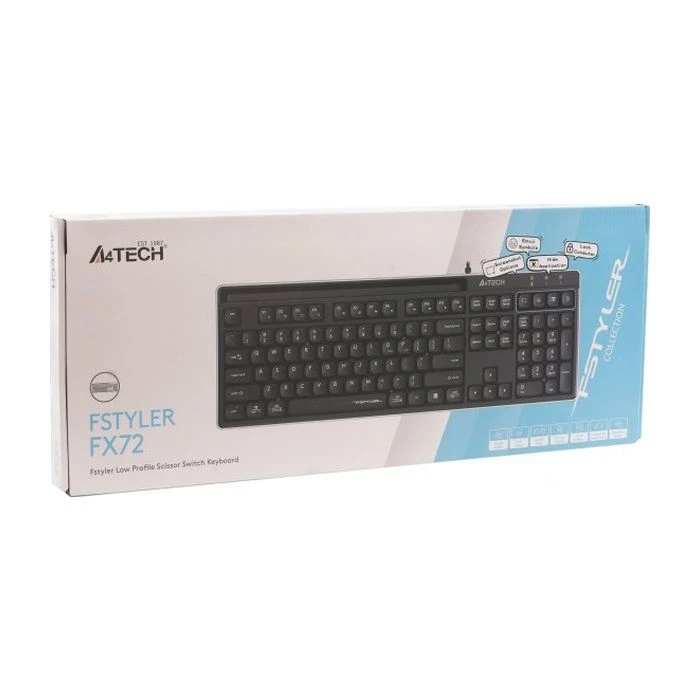 A4Tech FX72 USB Black (4711421001885) (UA) ; Призначення: для ПК;