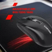 Canyon M-4 USB Black (CNE-CMS4) (UA)