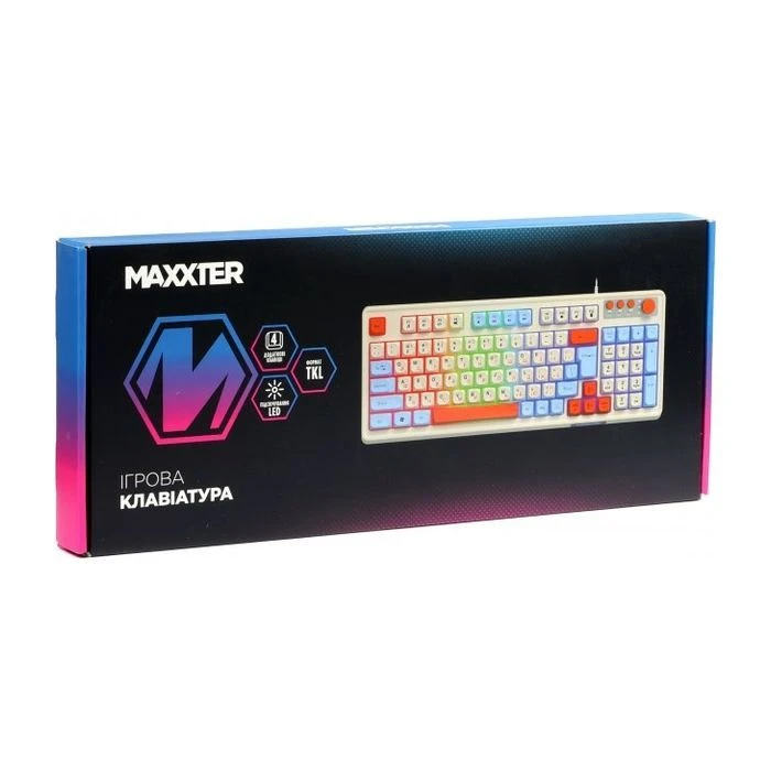 Maxxter KBG-3C01-UA USB UA (KBG-3C01-UA) (UA) ; Призначення: для ПК;