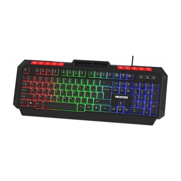 Maxxter KBG-UML-02B-UA USB UA Black (KBG-UML-02B-UA) (UA) ; Призначення: для ПК;