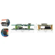 Полетний контролер (FC) Hobbyporter F405-WTE (Matek copy) (F405_WTE) (UA)