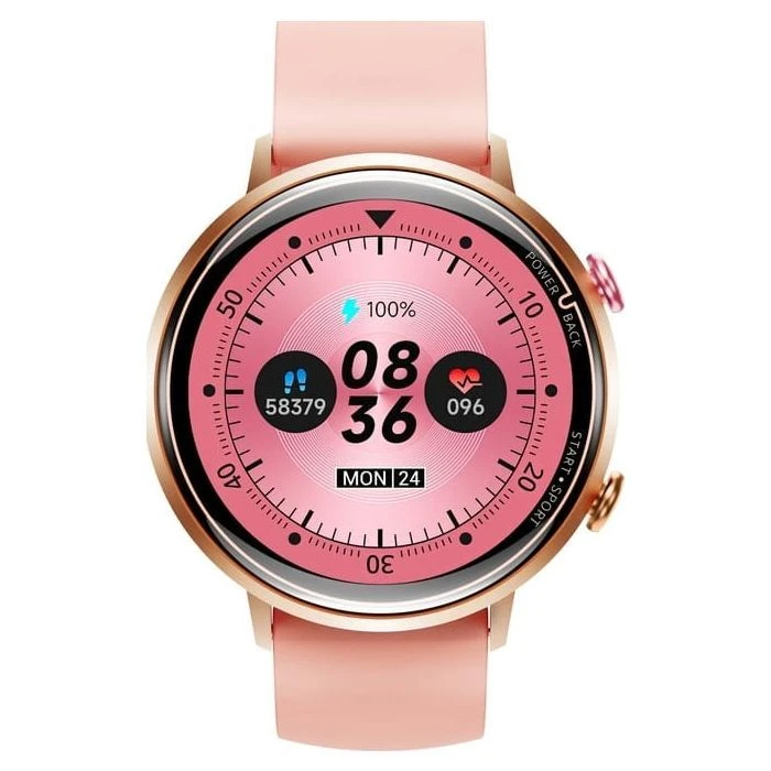 Смарт-годинники OUKITEL BT60 Gold (6931940742856) (UA) ; Форма годинників: круглі;