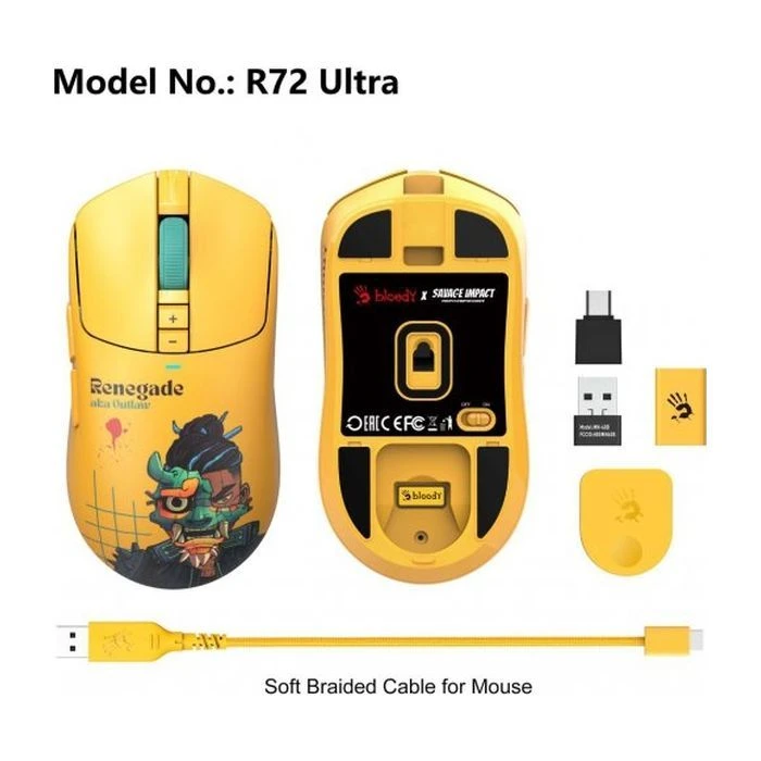 A4Tech Bloody R72 Ultra Wireless Renegade Sunset (4711421001267) (UA)