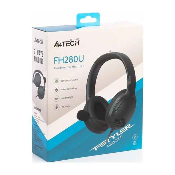 A4Tech FH280U Black (4711421001717) (UA) ; Назначение: для компьютера, для
