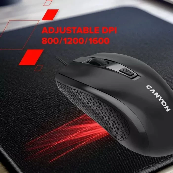 Canyon M-4 USB Black (CNE-CMS4) (UA)