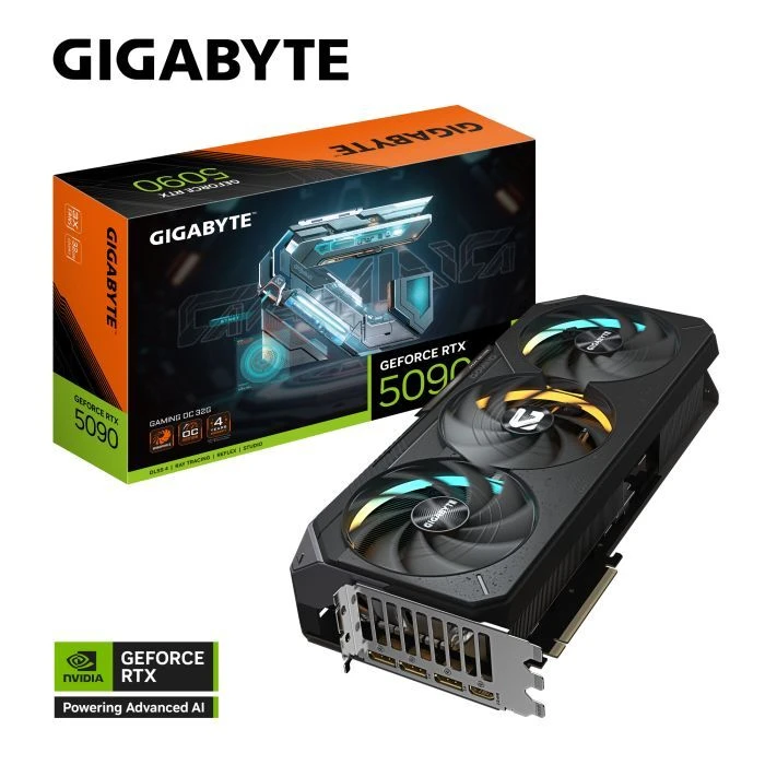 GIGABYTE GeForce RTX5090 32GB GAMING OC (GV-N5090GAMING OC-32GD) (UA) ; Форм-фактор: стандартний;