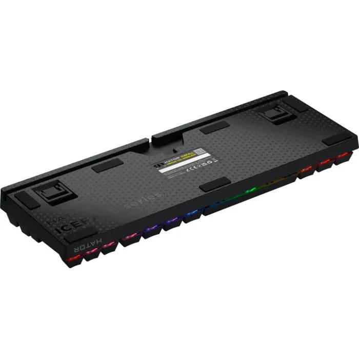 Hator Icefall Mecha TKL Rainbow Wireless/USB Black (HTK287UA) (UA)