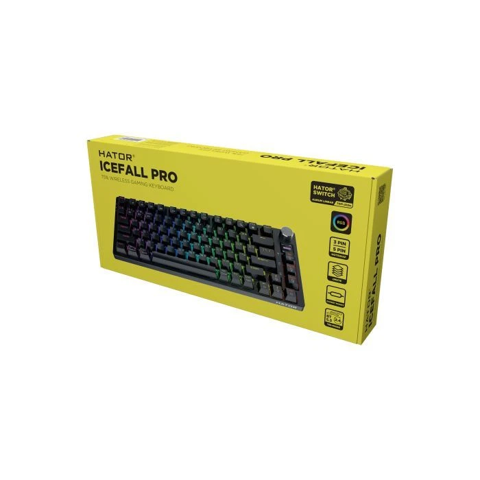 Hator Icefall Pro Wireless/Bluetooth/USB Black (HTK450UA) (UA)