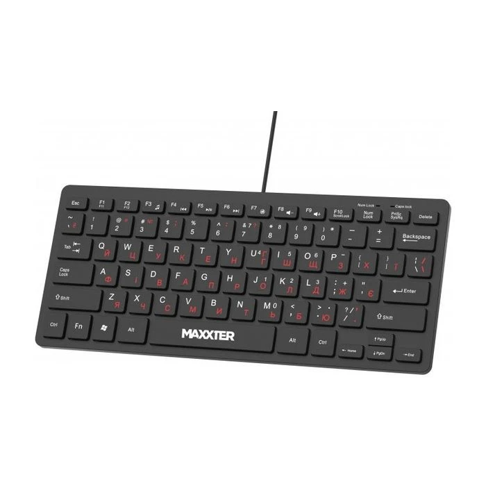 Maxxter KBM-C01B-UA USB UA Black (KBM-C01B-UA) (UA)