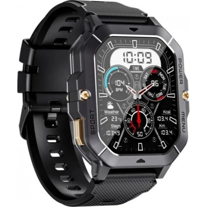 Смарт-часы OUKITEL BT101 Black (6931940739825) (UA)