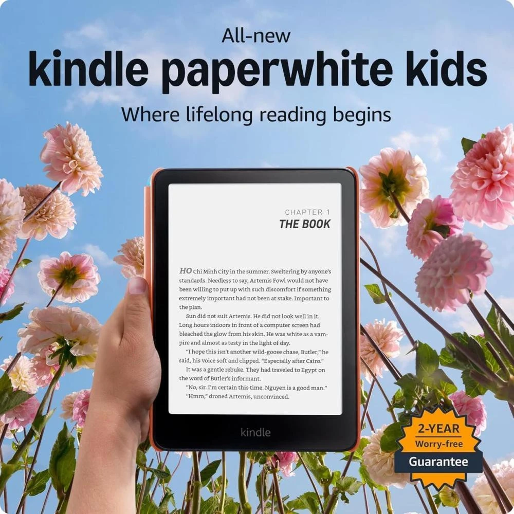 Amazon Kindle Paperwhite Kids 12th Gen. 2024 16Gb Starfish Бренд: Amazon; Діагональ, дюйми: 7;