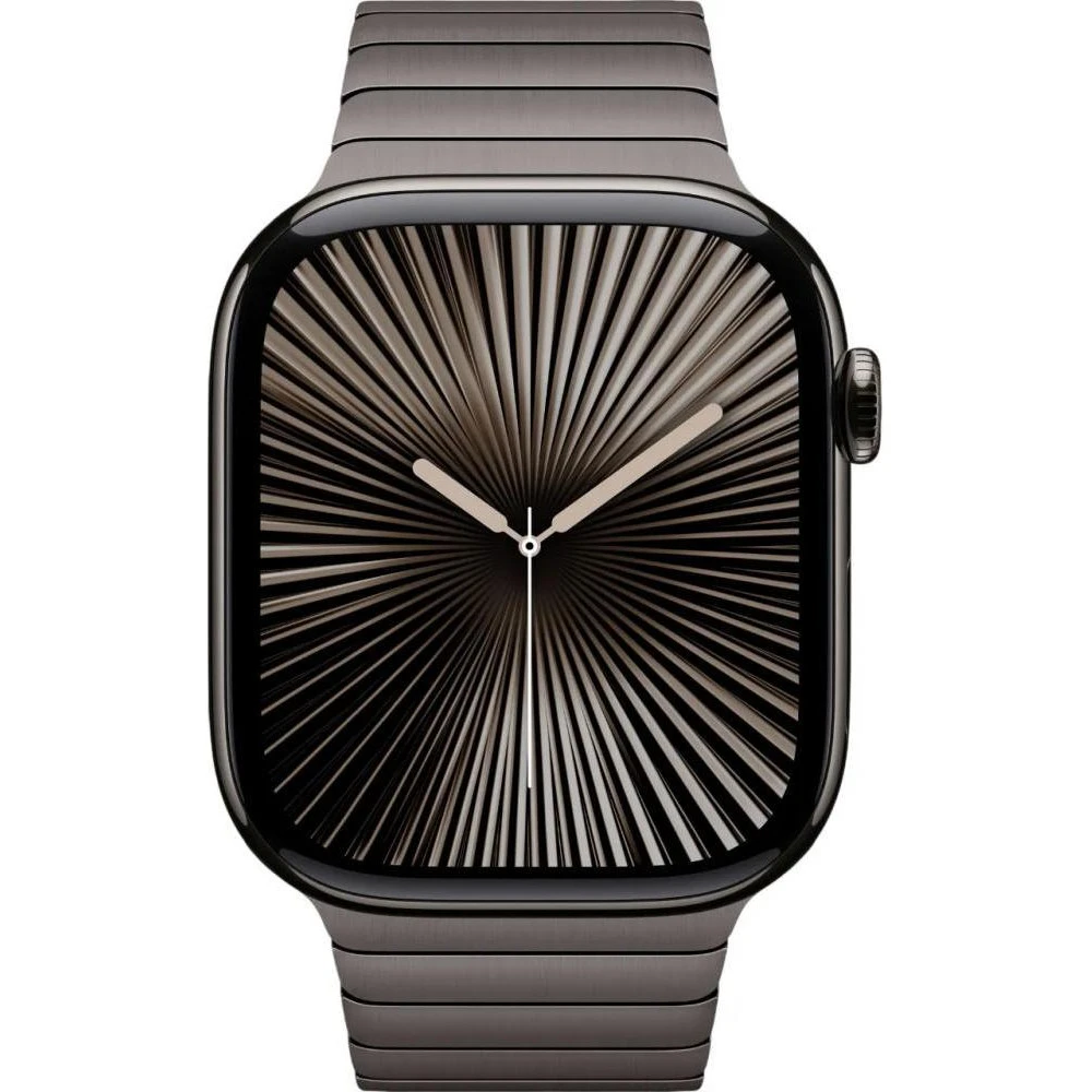 Apple Watch Series 10 GPS + Cellular 42mm Slate Titanium Case w. Slate Link Bracelet (MX0M3+MXMD3) Бренд: Apple; Линейка: Watch Series 10; iOS: